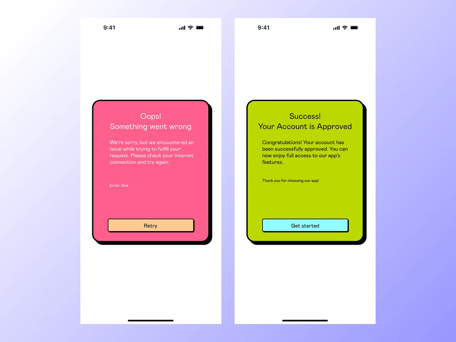 DailyUI 011 - Flash Message